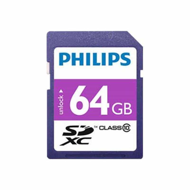 PHILIPS SD SDXC Card  64GB Card Class 10