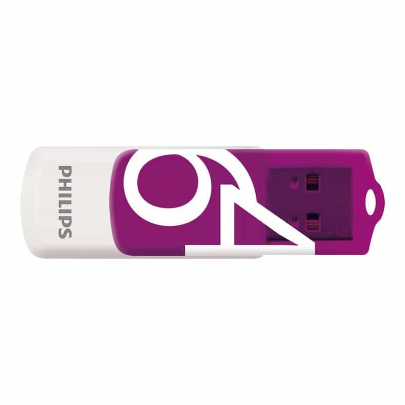 PHILIPS USB-Stick 64GB 2.0 USB Drive Vivid purple