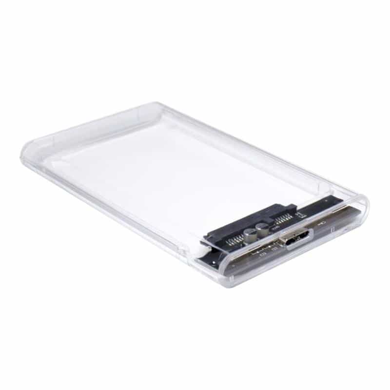 INTERTECH HDD Gehäuse 3,0" Argus GD-25000 transparent