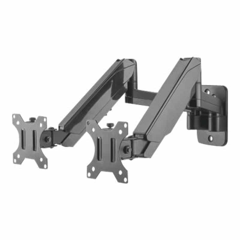 MANHATTAN Wandhalterung mit Gasdruckfeder für 2x17-32" MANHATTAN Wandhalterung mit Gasdruckfeder für 2x17-32"