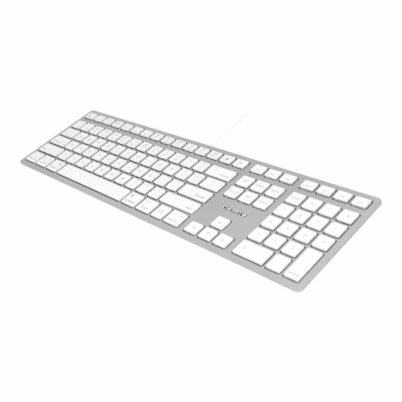 CHERRY TAS KC 6000 Slim for MAC silber USB amerikan. Layou