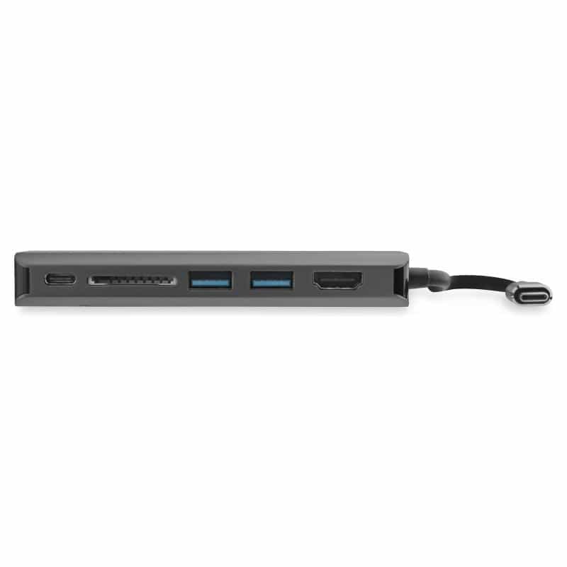 STARTECH.COM USB C Multiport Adapter mit HDMI - 4K - SD Leser - 2x USB-A 1x USB-C - PD 3.0
