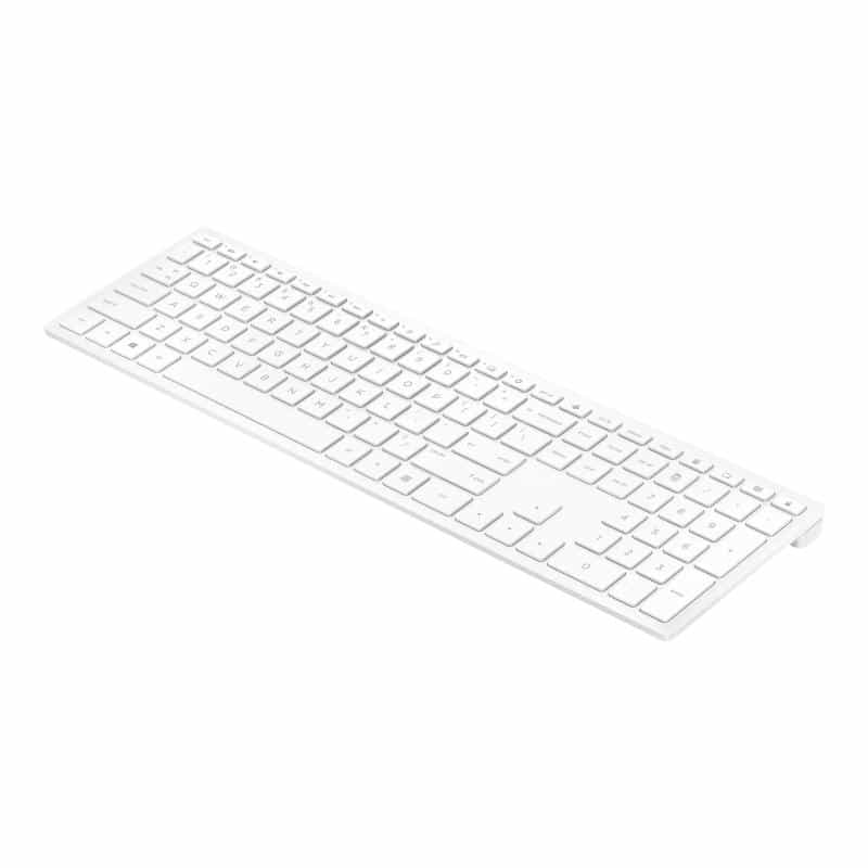 HP Pavilion 600 - Keyboard - wireless - English QWERTY - snow white (4CF02AA#ABB)