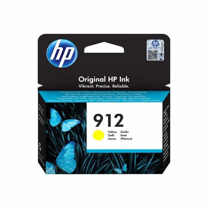 HP 912 Yellow Original Ink Cartridge HP 912 Yellow Original Ink Cartridge