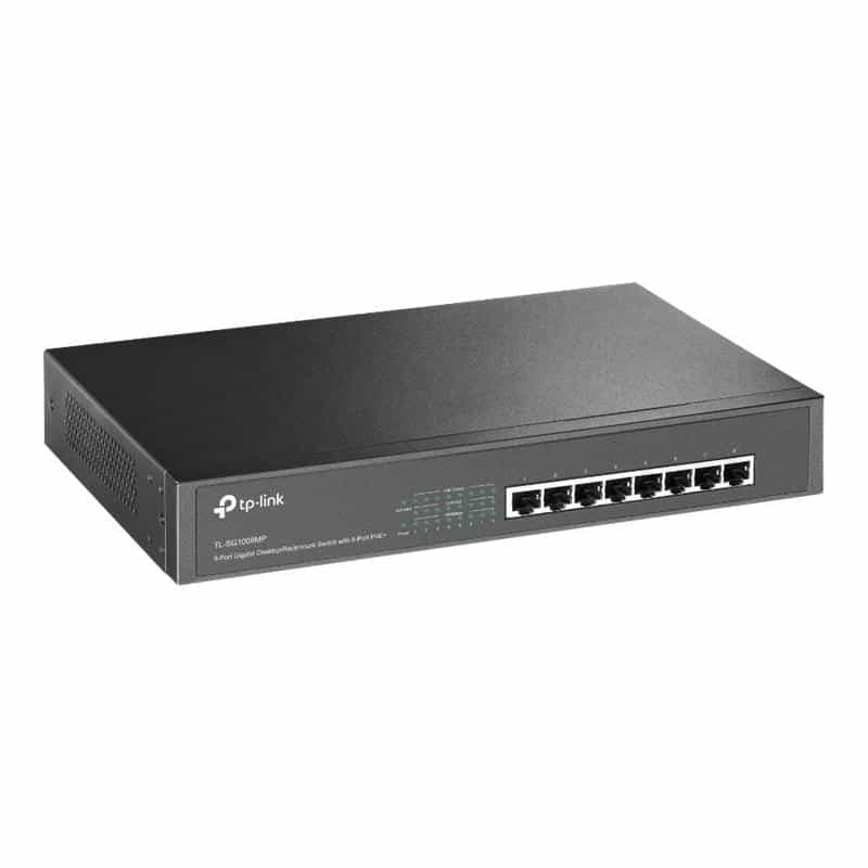 TP-LINK 8-Port Gigabit Switch with 8-Port PoE+