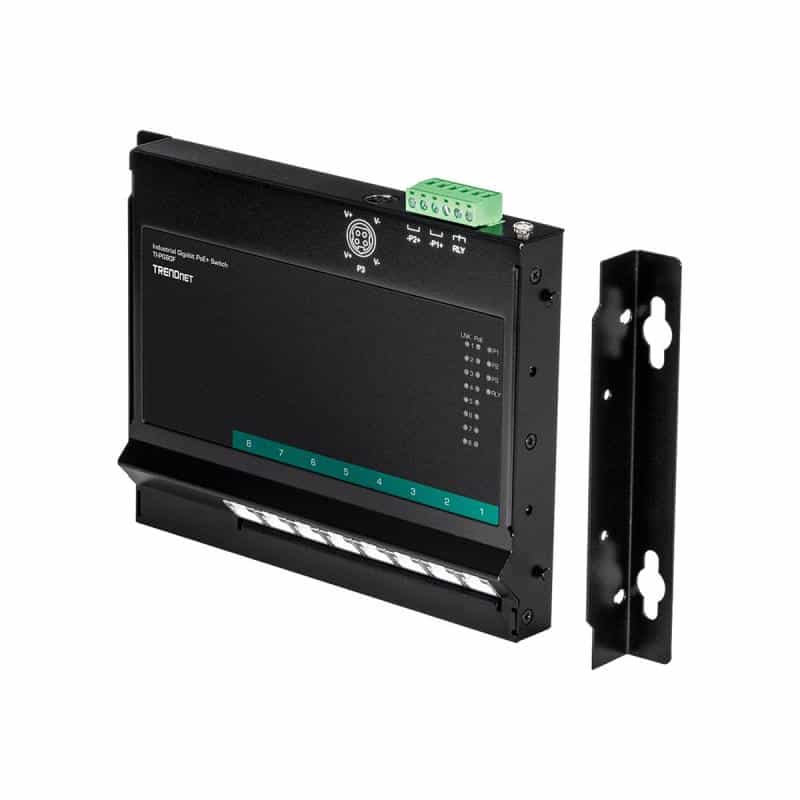 TRENDNET Industrie Switch 8 Port Gbit Unman. PoE+ FA Metall