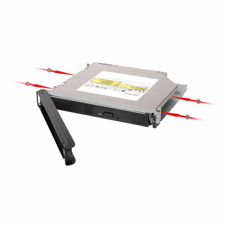RAIDSONIC ICY DOCK ToughArmor MB994IPO-3SB 2x 2.5 SATA/SAS HDD/SSD Slim ODD 5,25 Backplane