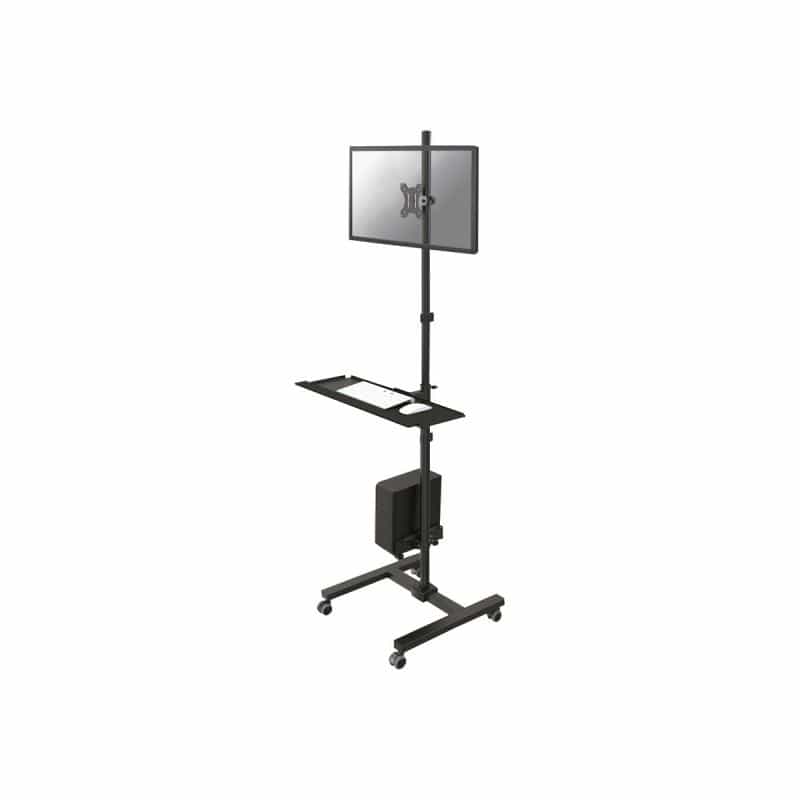 NEOMOUNTS FPMA-MOBILE1700 - Wagen für LCD-Anzeige/Tastatur/Maus/CPU - Schwarz
