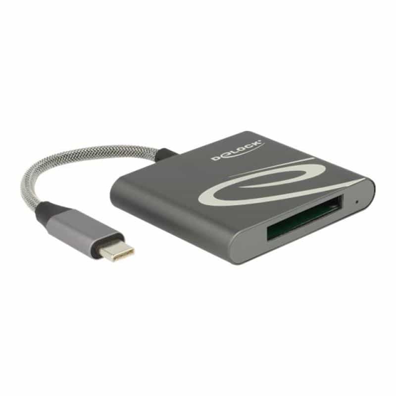 Delock Card Reader USB Type-C für XQD 2.0 Speicherkarten.