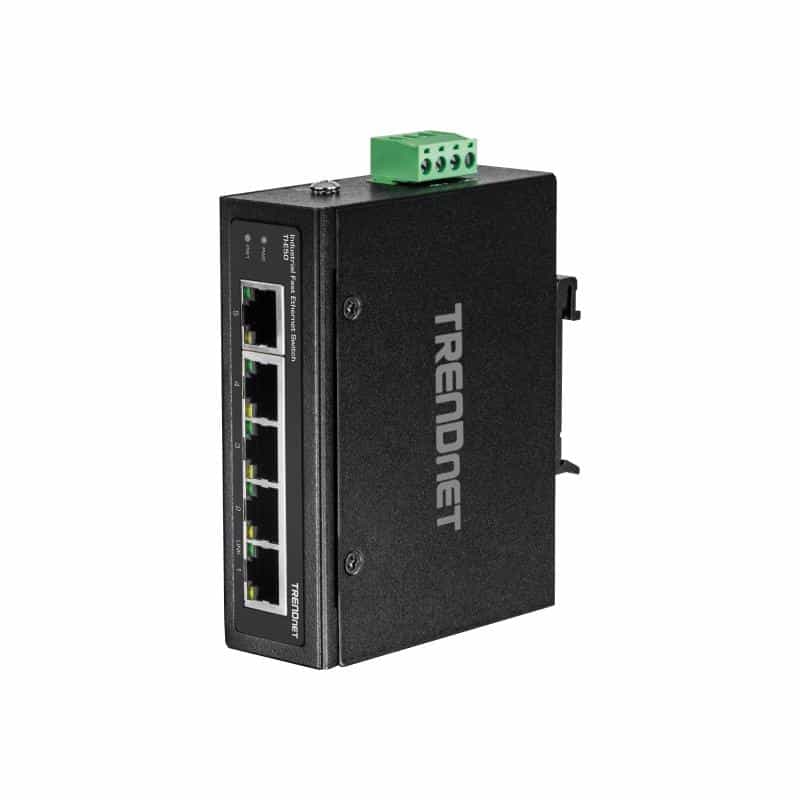 TRENDNET 5-PORT IND.FAST ETH SWITCH