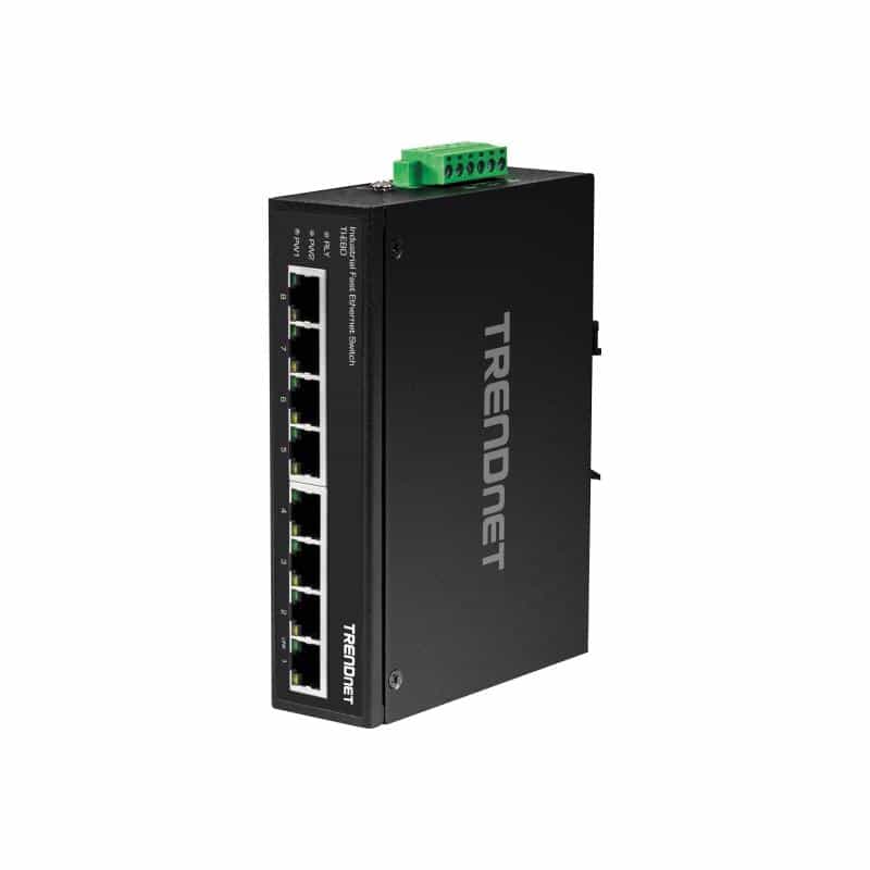 TRENDNET 8-PORT IND.FAST ETH SWITCH