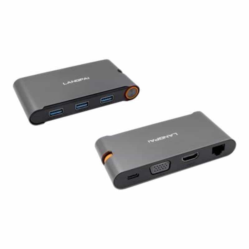 EXSYS USB 3.1 Gen1 Metall HUB mit 17,80cm (7")