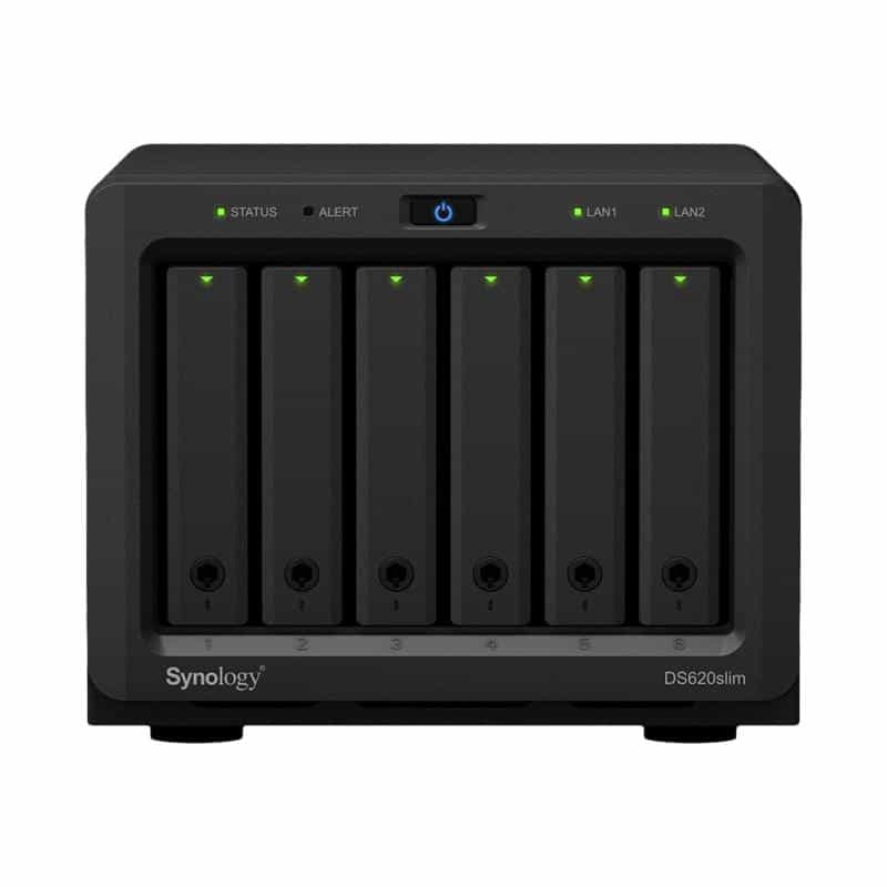 SYNOLOGY DS620SLIM 6BAY 2.5IN 2.0GHZ DC