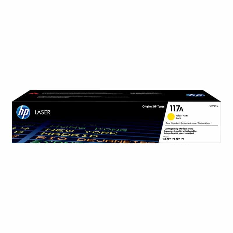 HP 117A Yellow  Laser Toner Cartridge