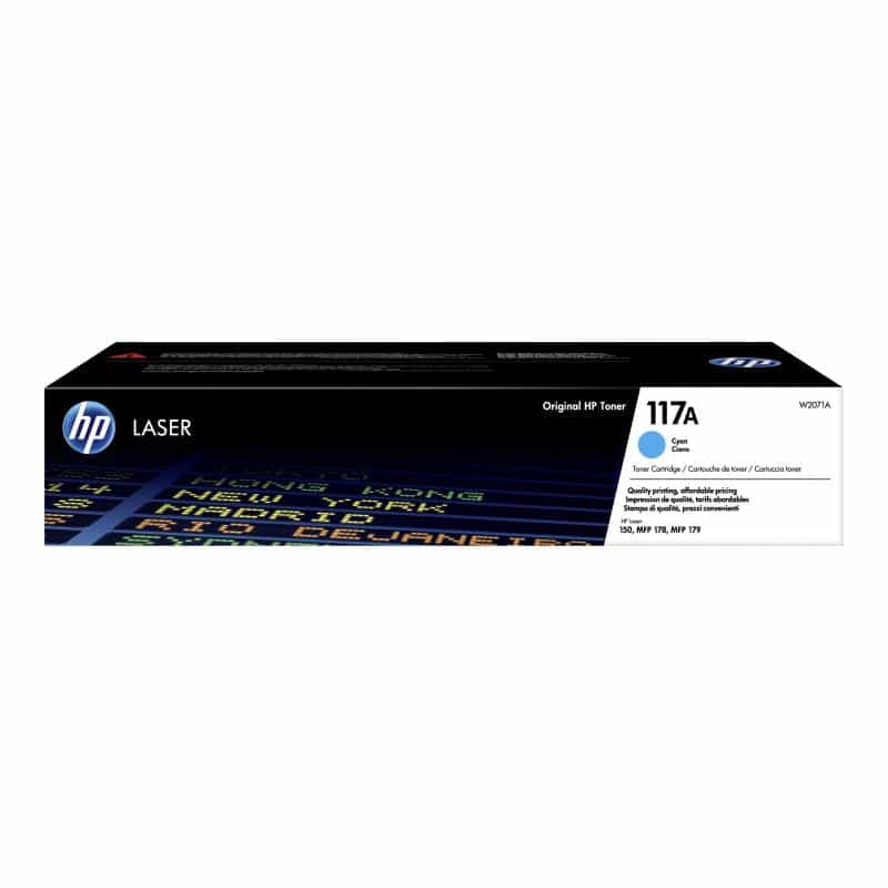 HP 117A Cyan  Laser Toner Cartridge