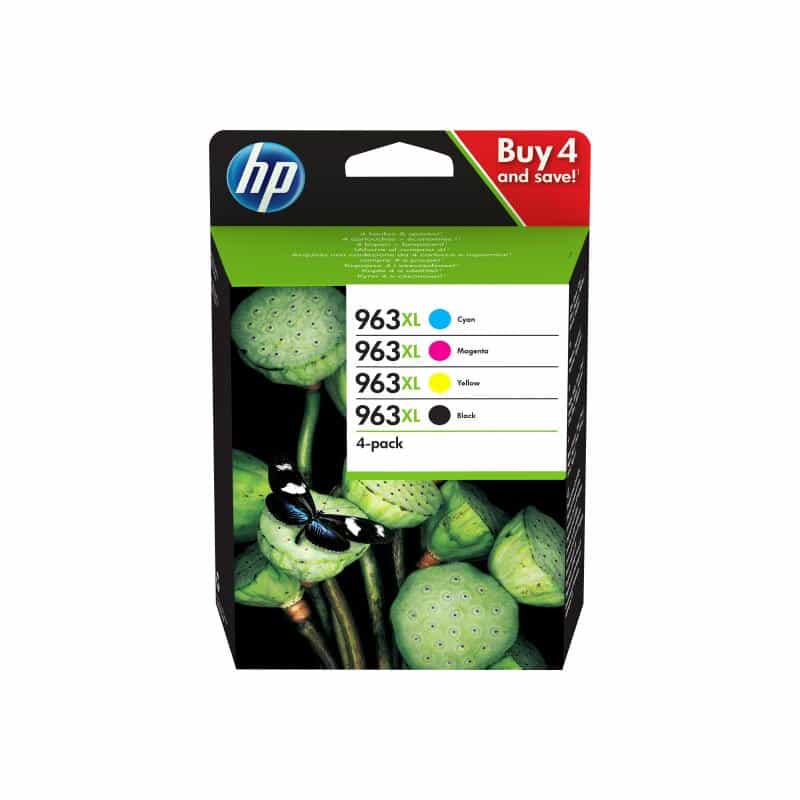 HP 963XL High Yield C/M/Y/K Ink Cartridg