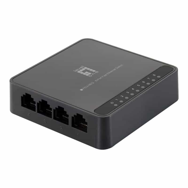 LEVEL ONE LevelOne Switch  8x FE FEU-0812
