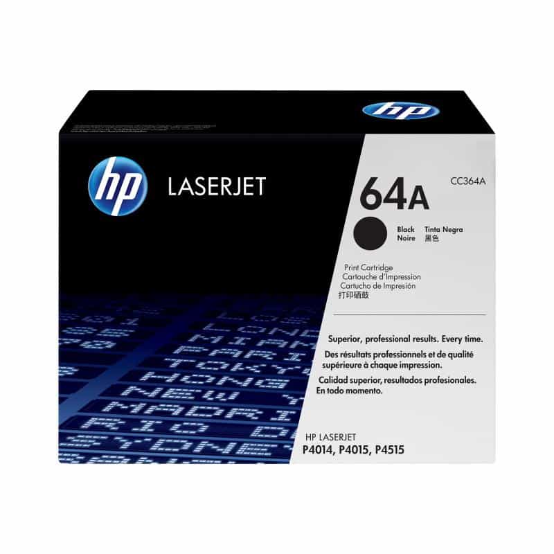 HP 64A Schwarz LaserJet Tonerpatrone (CC364A)