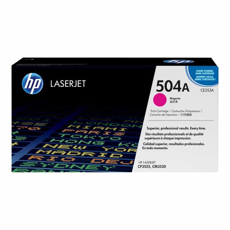HP 504A Magenta LaserJet Tonerpatrone (CE253A)