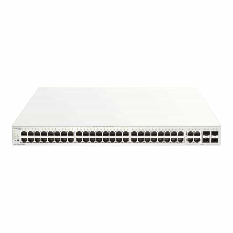 D-LINK Nuclias Cloud Managed 52-Port Layer2 PoE+ Gigabit Switch