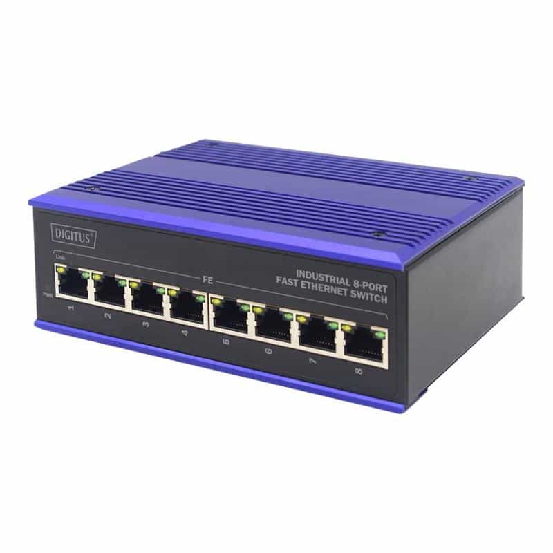 DIGITUS 8-Port Fast Ethernet Switch