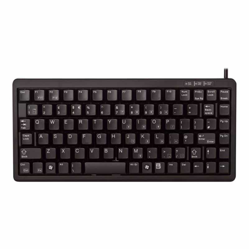 Cherry G84-4100 SLIM-LINE USB/PS2 US-englisch black
