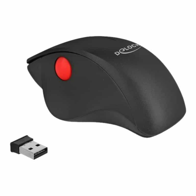 DELOCK Ergonomische USB Maus - kabellos