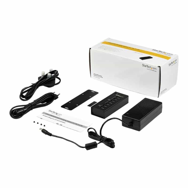 STARTECH.COM 7 Port USB Charging Station with 5x 1A Ports and 2x 2A Ports - Standalone USB Charging
