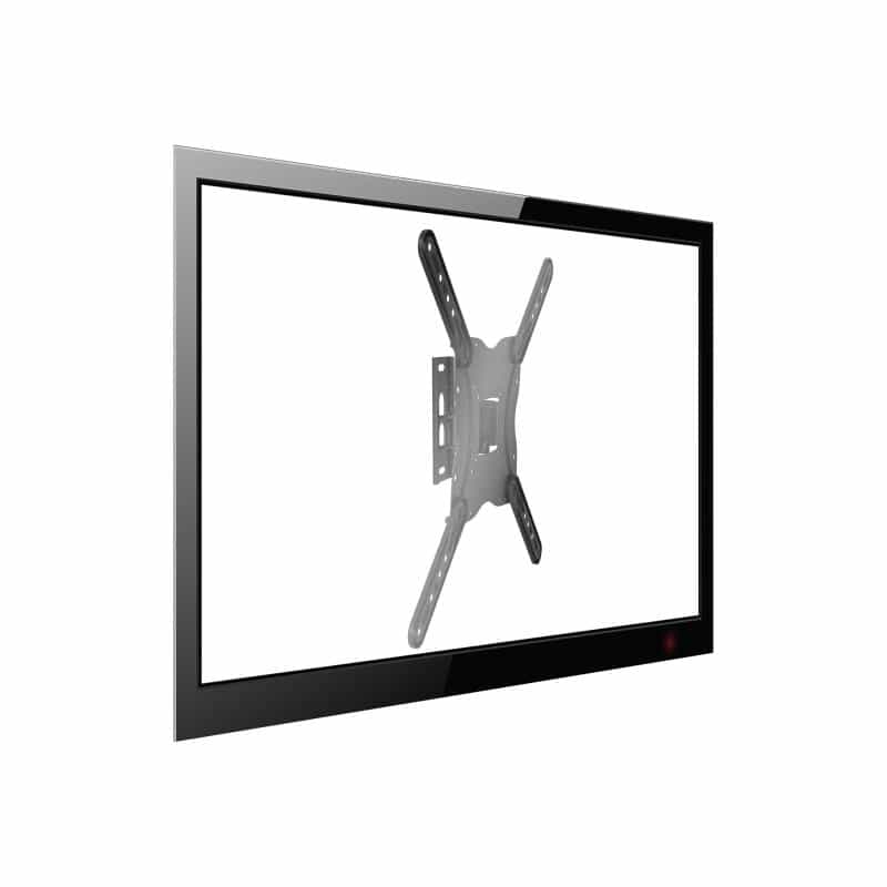 EQUIP Wandhalterung TV 13"-55", schwarz, schwenkbar