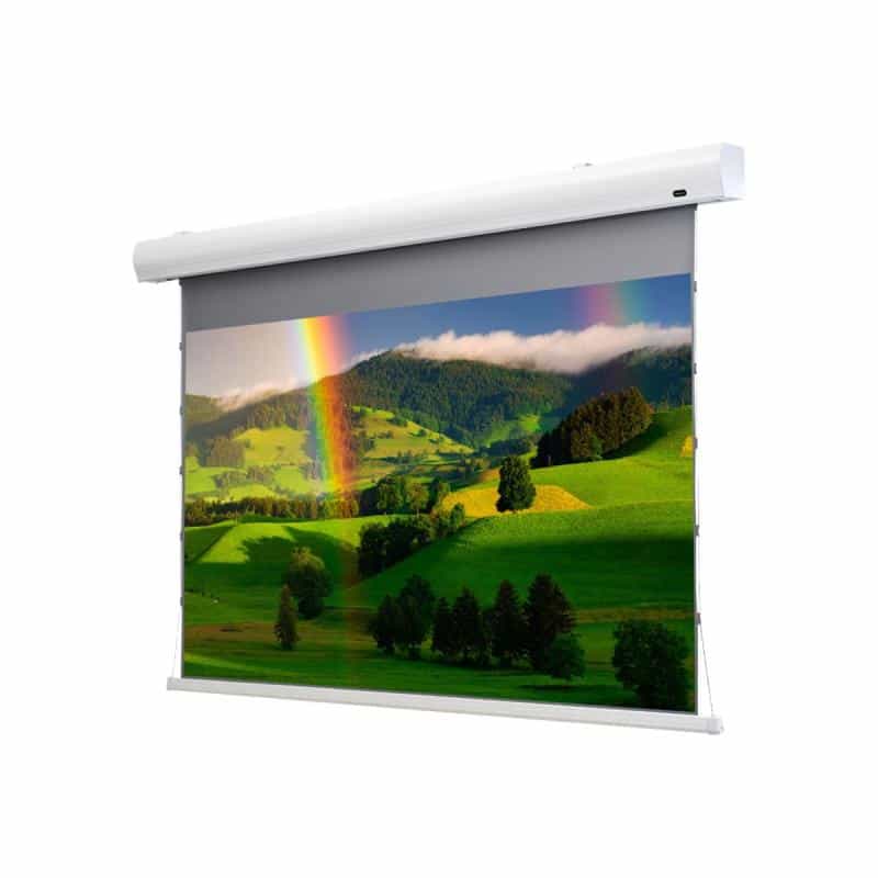 CELEXON HomeCinema Motorleinwand Tension 177 x 99 cm, 80 - Dynamic Slate ALR