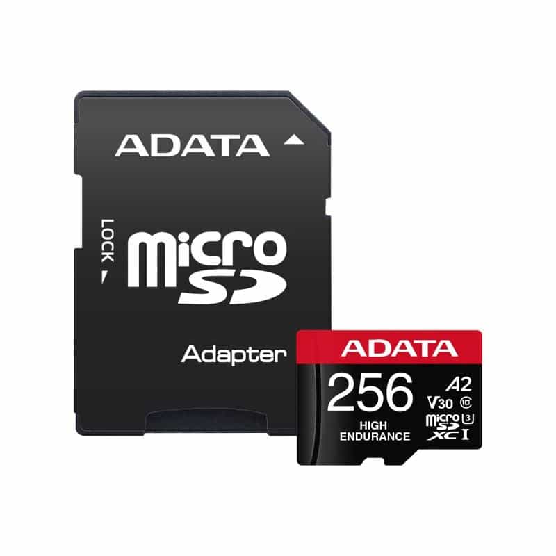 A-DATA High Endurance UHS-I U3 256GB inkl. Adapter
