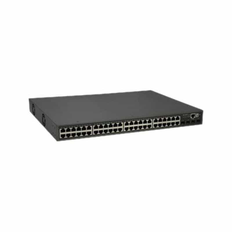 LEVEL ONE Switch 52x GE GTP-5271 4xGSFP 19" 400W 48xPoE