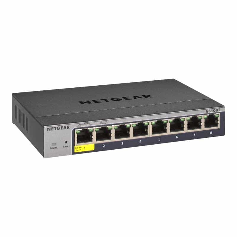 NETGEAR GS108Tv3 8-Port