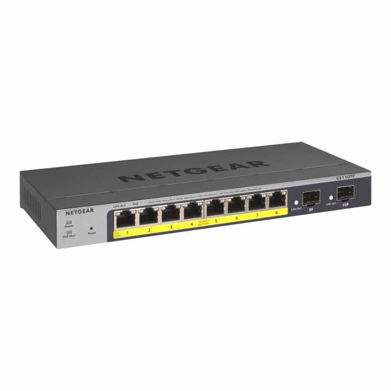 NETGEAR GS110TP 10-Port