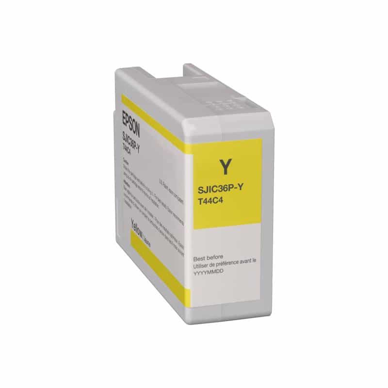 EPSON SJIC36P-Y INK CARTRIDGE C6000