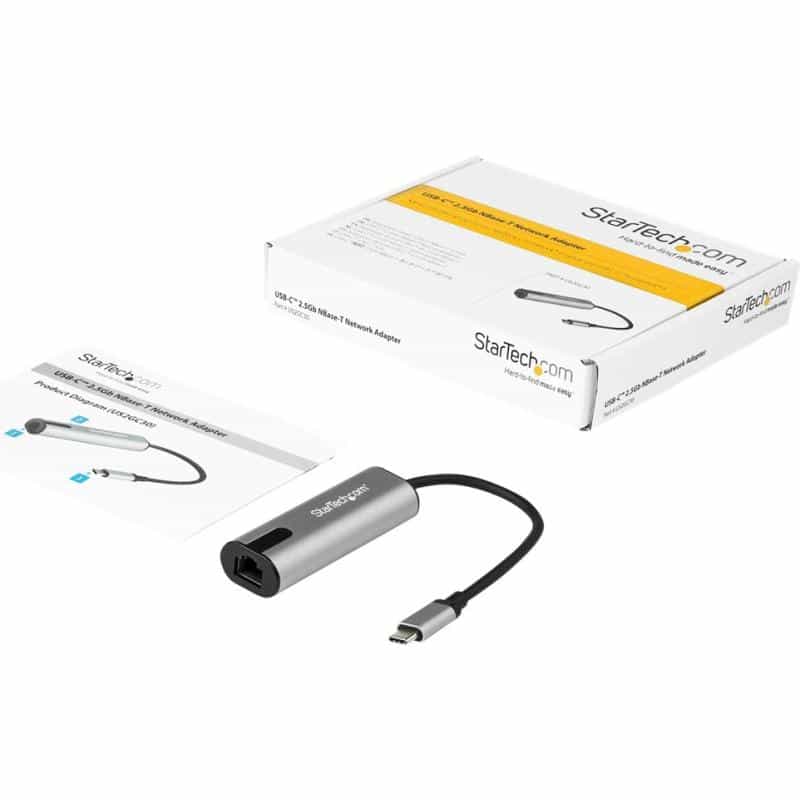 STARTECH.COM STARTECH.COM US2GC30 USB LAN Adapter USB-C auf Gigabit Network / RJ45 Adapter 2.5 GBASE