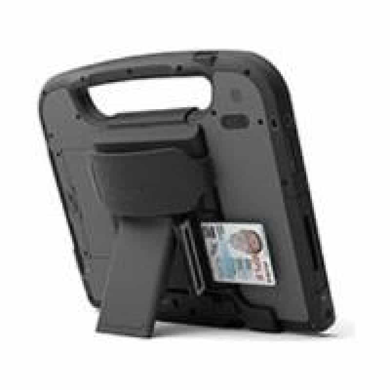 GETAC Kick Stand (option2) - Tablet PC Handriemen / Ständer mit SmartCard-Leser - für Getac RX10 (GO