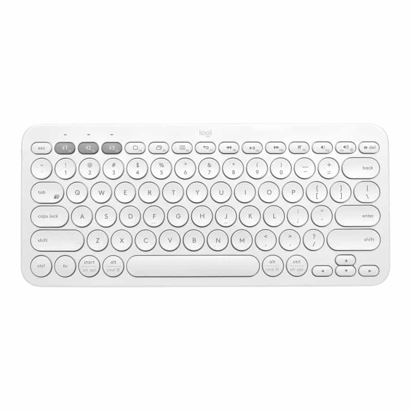 LOGITECH K380 Multi-Device Bluetooth Keyboard OFFWHITE (DE)