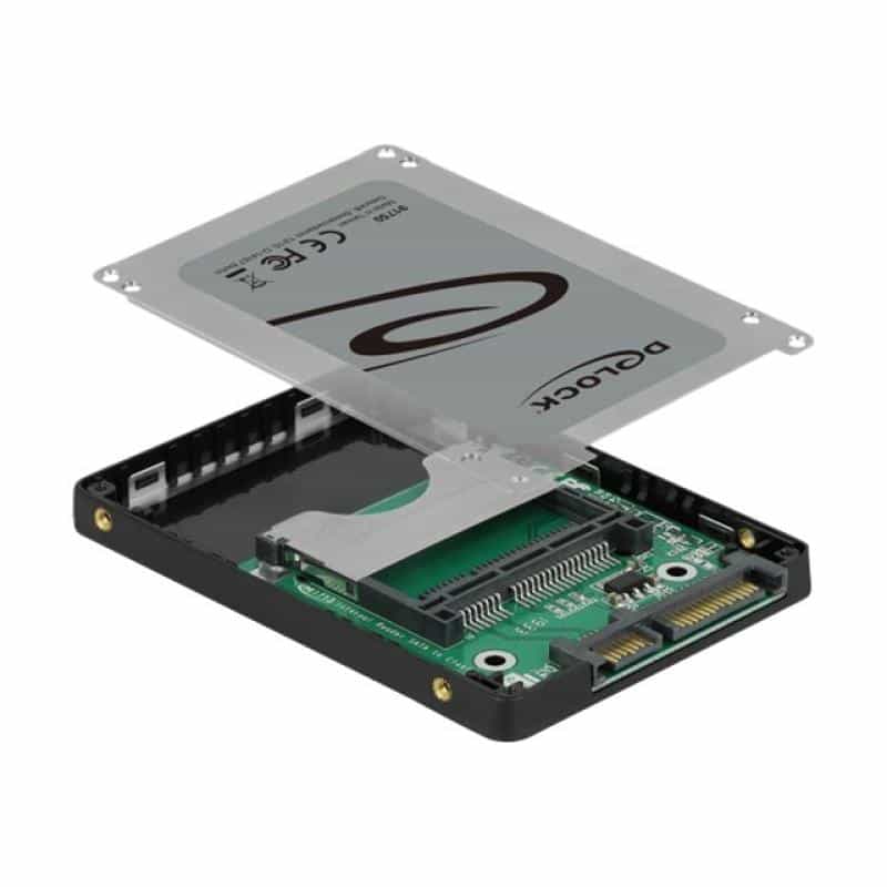DELOCK 2.5 Zoll SATA Card Reader für CFast Speicherkarten