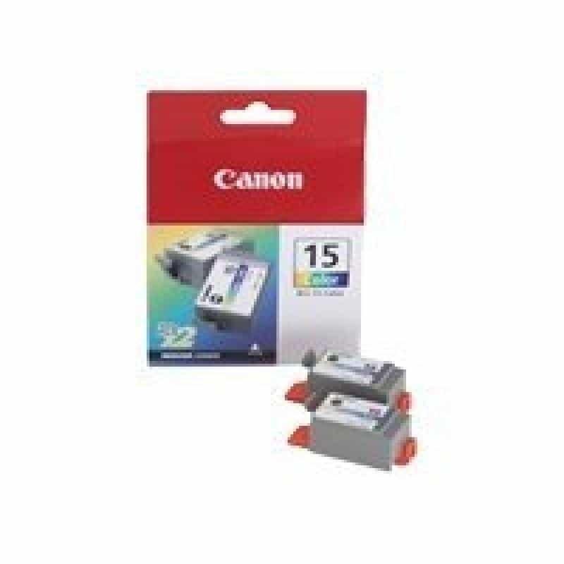 CANON BCI 15C 2er Pack Gelb, Cyan, Magenta Tintenbehälter