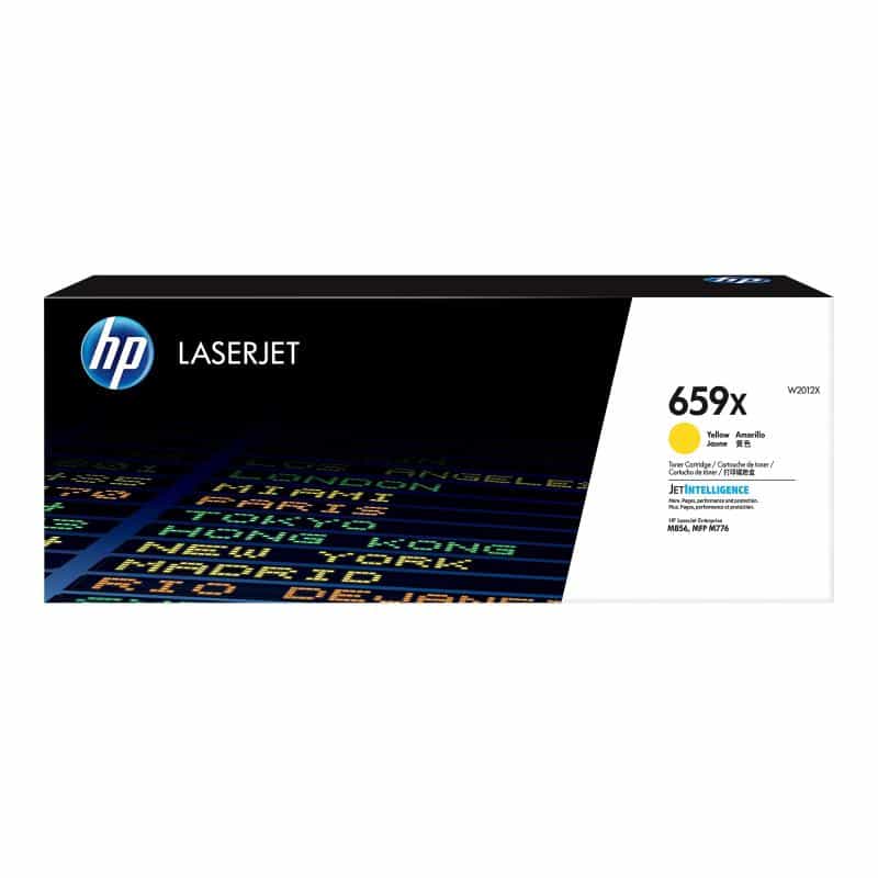 HP 659X - Gelb - Original - LaserJet - Tonerpatrone (W2012X) - für LaserJet Enterprise MFP M776; Las