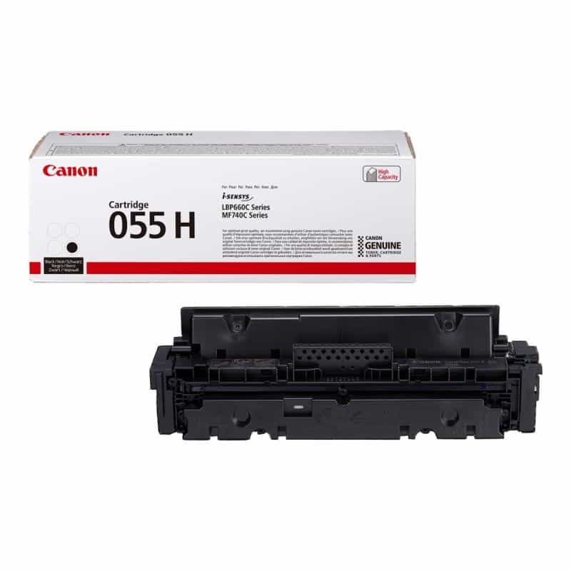CANON 055 H - Hohe Ergiebigkeit - Schwarz - Original - Tonerpatrone - für i-SENSYS LBP663Cdw, LBP664