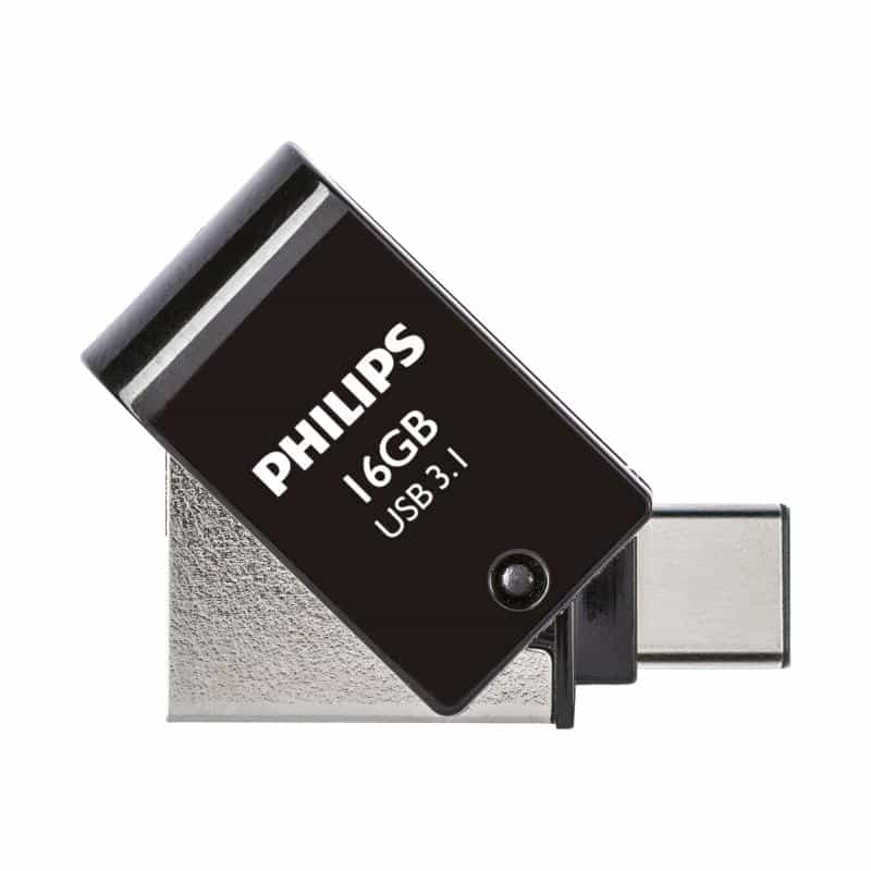 PHILIPS 2 in 1 Black 16GB