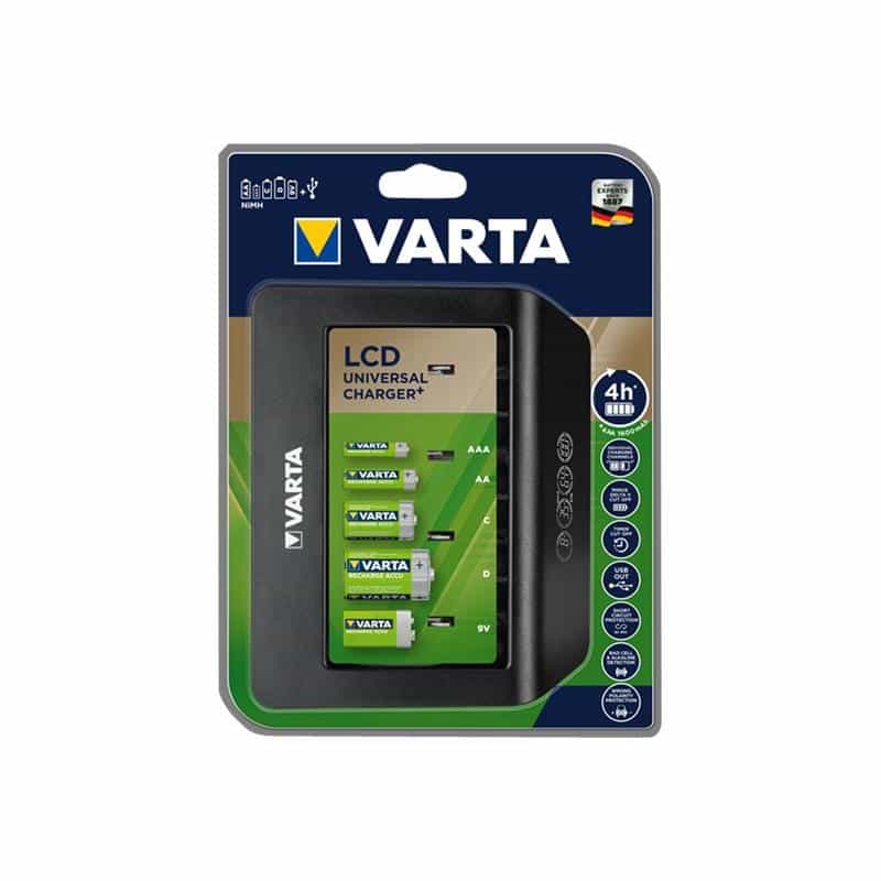 VARTA LCD Universal Charger+ ohne Akku Bestückung