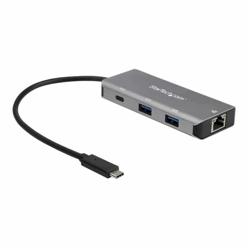 STARTECH.COM 3-PORT USB-C HUB WITH LAN PORT