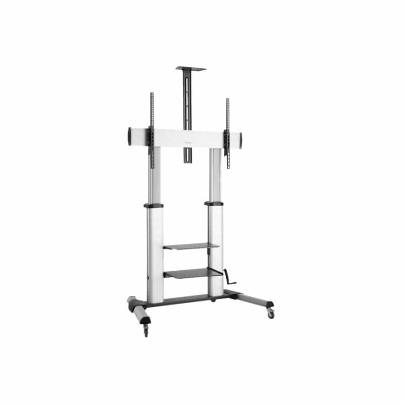 LOGILINK TV-Ständer Rollen höhenverstellbar,60-100",max100kg
