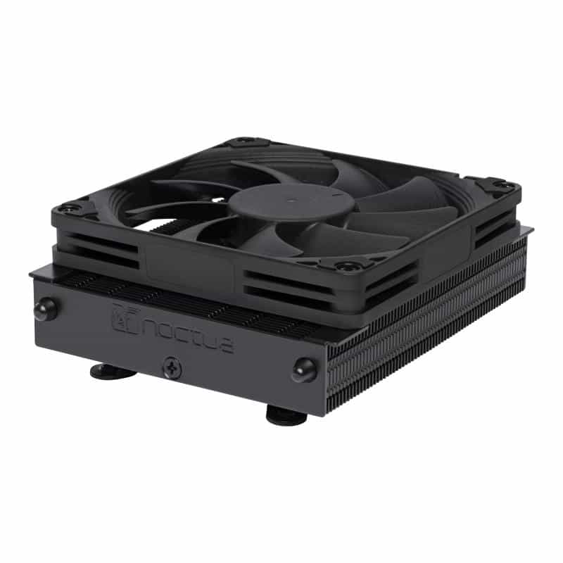 NOCTUA NH-L9a-AM4 chromax.black - Prozessorkühler - (für: AM4) - Aluminium mit nickelbeschichteter K