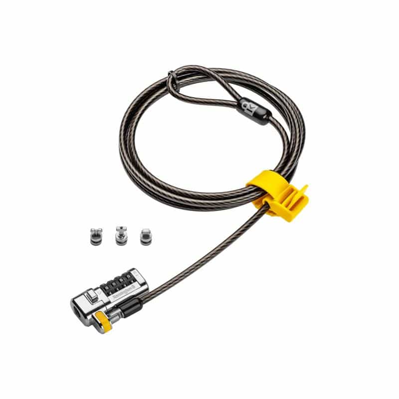 KENSINGTON ClickSafe 3-in-1 Combination Lock T-Bar Nano & Wedge Anchors - MK MTO