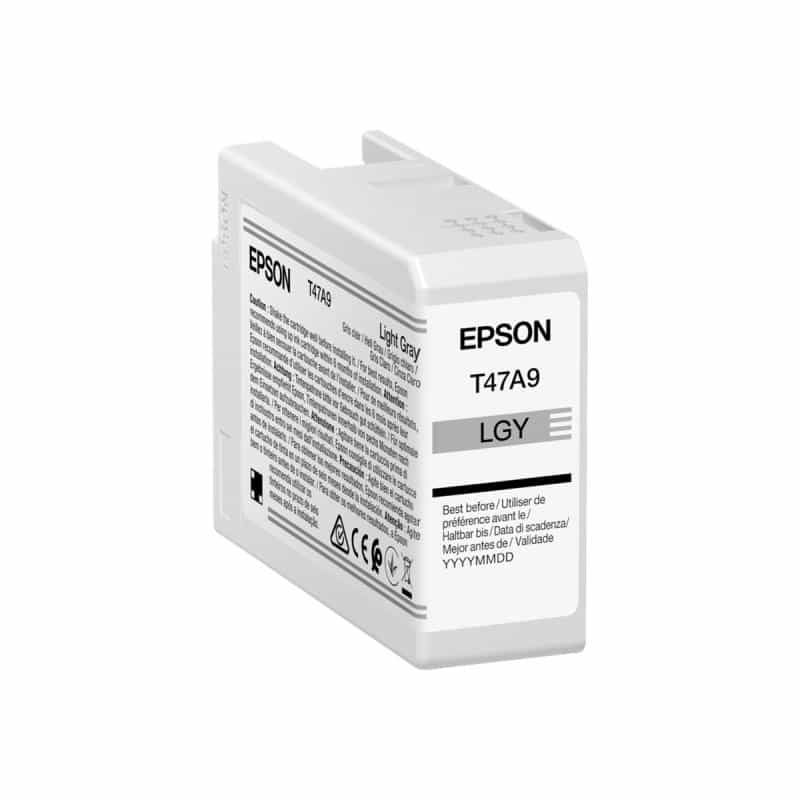 EPSON Singlepack Light Gray T47A9 UltraChrome Pro 10 ink 50ml