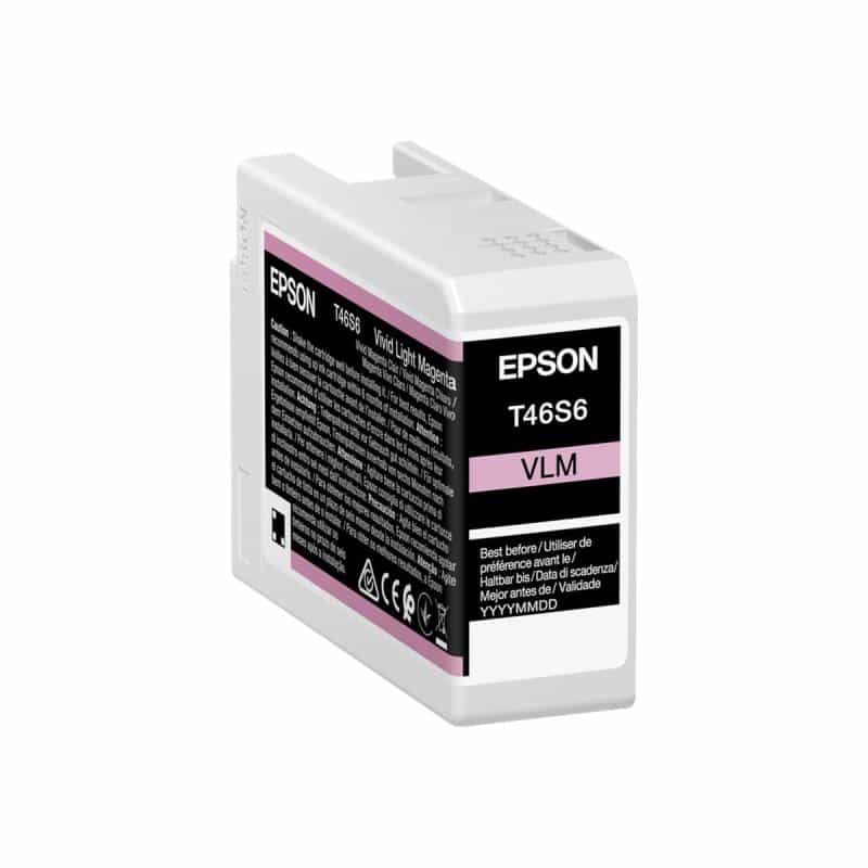 EPSON Singlepack Vivid Light Magenta T46S6 UltraChrome Pro 10 ink 26ml